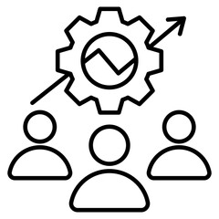 Development  Outline Icon