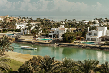 El Gouna resort on the Egyptian Red Sea coast