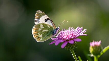 Obraz premium Butterfly on flower