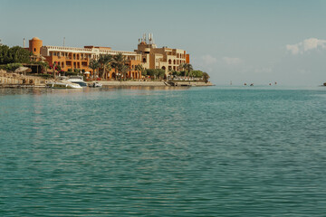 El Gouna resort on the Egyptian Red Sea coast