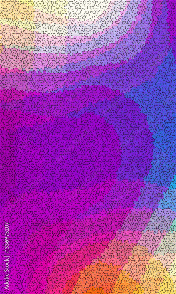 Poster grungy lines of abstract colorful mosaic texture create a vibrant digital backdrop