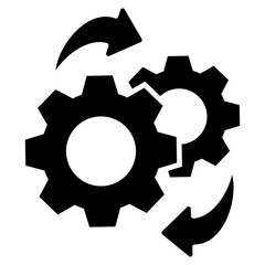 Transition Glyph Icon