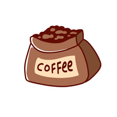 A sack of coffee seed