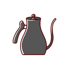 Illustration of teapot 