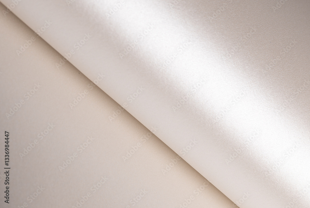 Leinwandbilder elegant cream paper texture with a pearlescent gloss and subtle glowing effect. shiny, reflective su