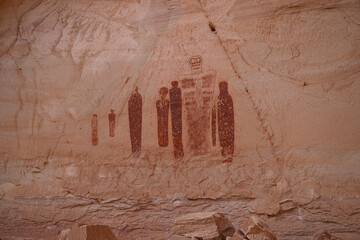 Horseshoe Canyon pictographs