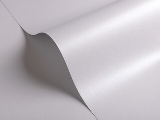 Elegant off-white paper texture with a pearlescent gloss and subtle wavy curves. Shimmering,...