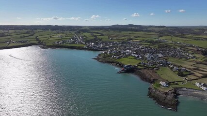 Moelfre, Anglesey, Wales. Coastline