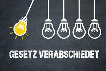 Gesetz verabschiedet