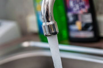 running water  at home