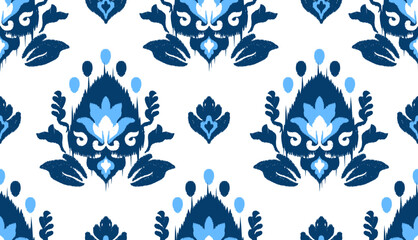 geometric ethnic vintage texture vector art design. textile fashion pattern line ikat seamless pattern and batik fabric texture asian background wallpaper geometry indian. Ethnic abstract ikat art .
