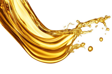 a splash of liquid on a white background cutout image and isolated on transparent background 