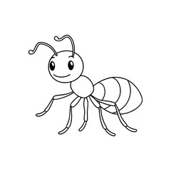 vector illustration of a bee