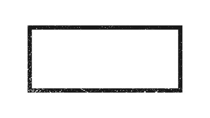 Grunge rectangle border