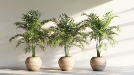 Obraz premium Lush Green Indoor Plants