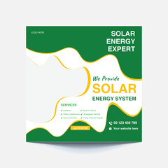 Promoting Social Post For Solar Energy Solutions for a Greener Future – Clean, Renewable Power for Homes and Businesses