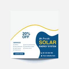 Promoting Social Post For Solar Energy Solutions for a Greener Future – Clean, Renewable Power for Homes and Businesses