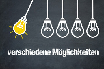 verschiedene Möglichkeiten