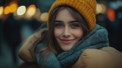 social experiment offering free hugs in busy city square