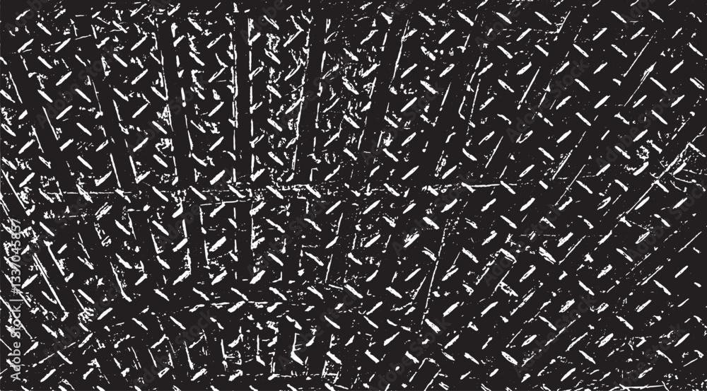 Poster monochrome texture composed of irregular graphic elements. distressed uneven grunge background. abst