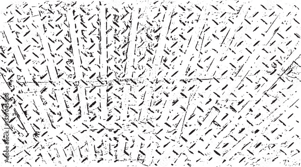 Poster monochrome texture composed of irregular graphic elements. distressed uneven grunge background. abst