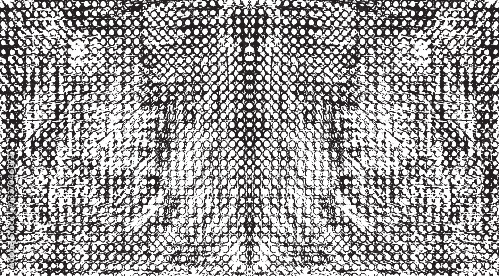 Poster monochrome texture composed of irregular graphic elements. distressed uneven grunge background. abst