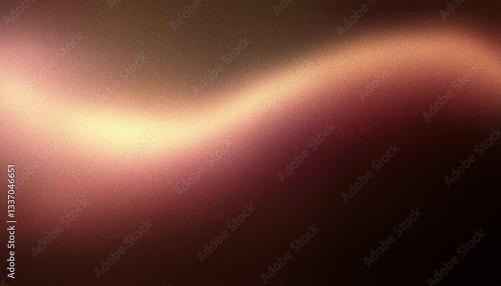 Poster soft glowing bronze gradient texture with warm golden light reflection, abstract blurred background 