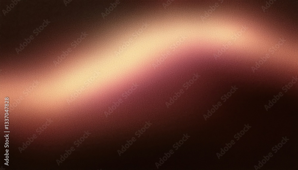 Leinwandbilder soft glowing bronze gradient texture with warm golden light reflection, abstract blurred background 