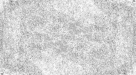 Abstract vector noise. Small particles of debris and dust. Distressed uneven background. Grunge texture overlay with fine grains isolated on white background. Vector illustration. EPS10.