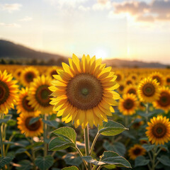 Fototapeta premium Sunflowers