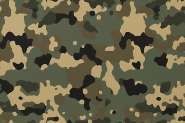 camouflage pattern with a black and tan color scheme