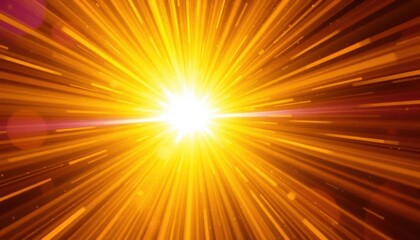 Obraz premium Abstract gold light rays burst background, shimmering texture, metallic, effect