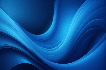 Naklejka premium a close up of a blue abstract background with a curved design