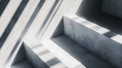 Obraz premium Modern Empty Home Office Room Interior With Blank Wall, Computer, Table, Bookshelf Mockup Frame -Ai