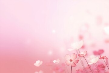 Obraz premium Flowers gradient background backgrounds abstract outdoors.