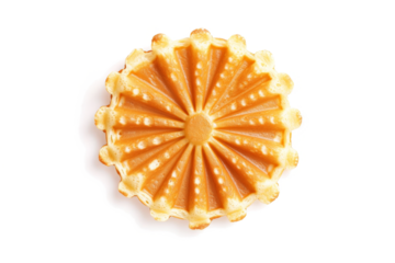 a piece of orange fruit on a white background cutout image and isolated on transparent background 