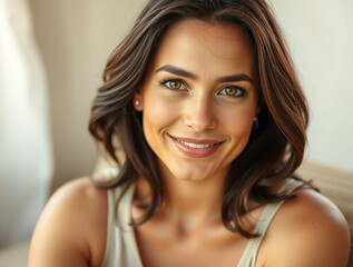 portrait of a young woman