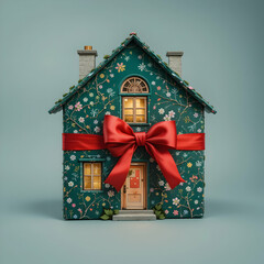Christmas House Gift Festive Home Decor