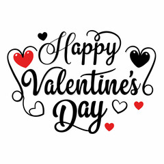 Abstract Happy Valentine's day elegant background