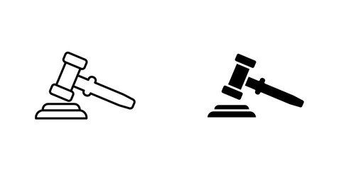 Auctionicons for ui. vector illustration