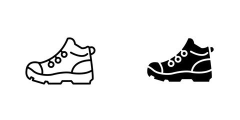 Booticons for ui. vector illustration