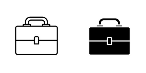 Briefcaseicons for ui. vector illustration