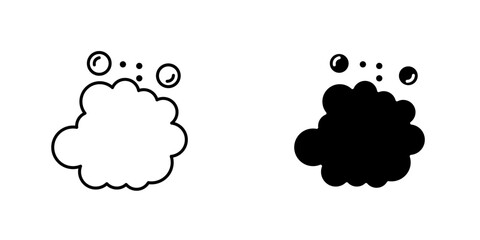Foamicons for ui. vector illustration