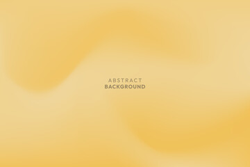 Yellow gradient blend background. Bright abstract blurry background. Illustration vector.