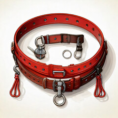  Collars, Harnesses & Leashes isolate with white background.white backgro-031.png
