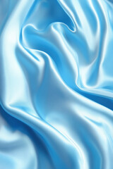 Obraz premium blue silk background