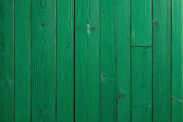 Fototapeta premium a close up of a green wooden wall with a fire hydrant