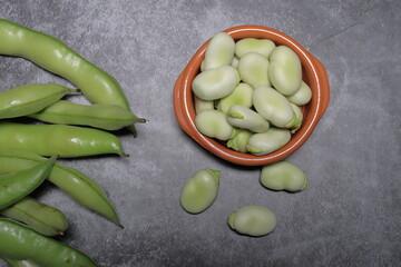 habas frescas verdura temporada