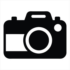 Mini Camera Silhouette Vector Art
