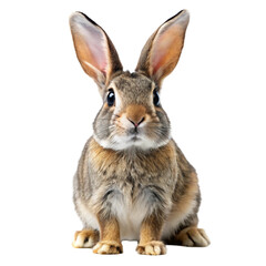 Obraz premium rabbit on white background